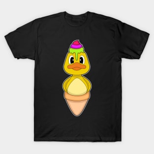 Duck Ice cream cone T-Shirt